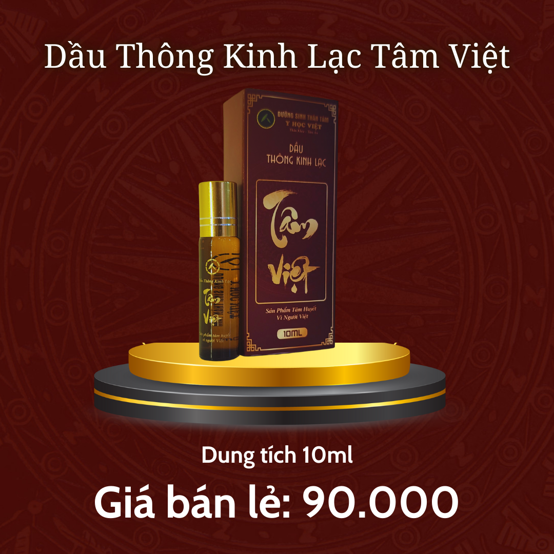 DẦU THÔNG KINH LẠC TÂM VIỆT – DUNG TÍCH 10ML